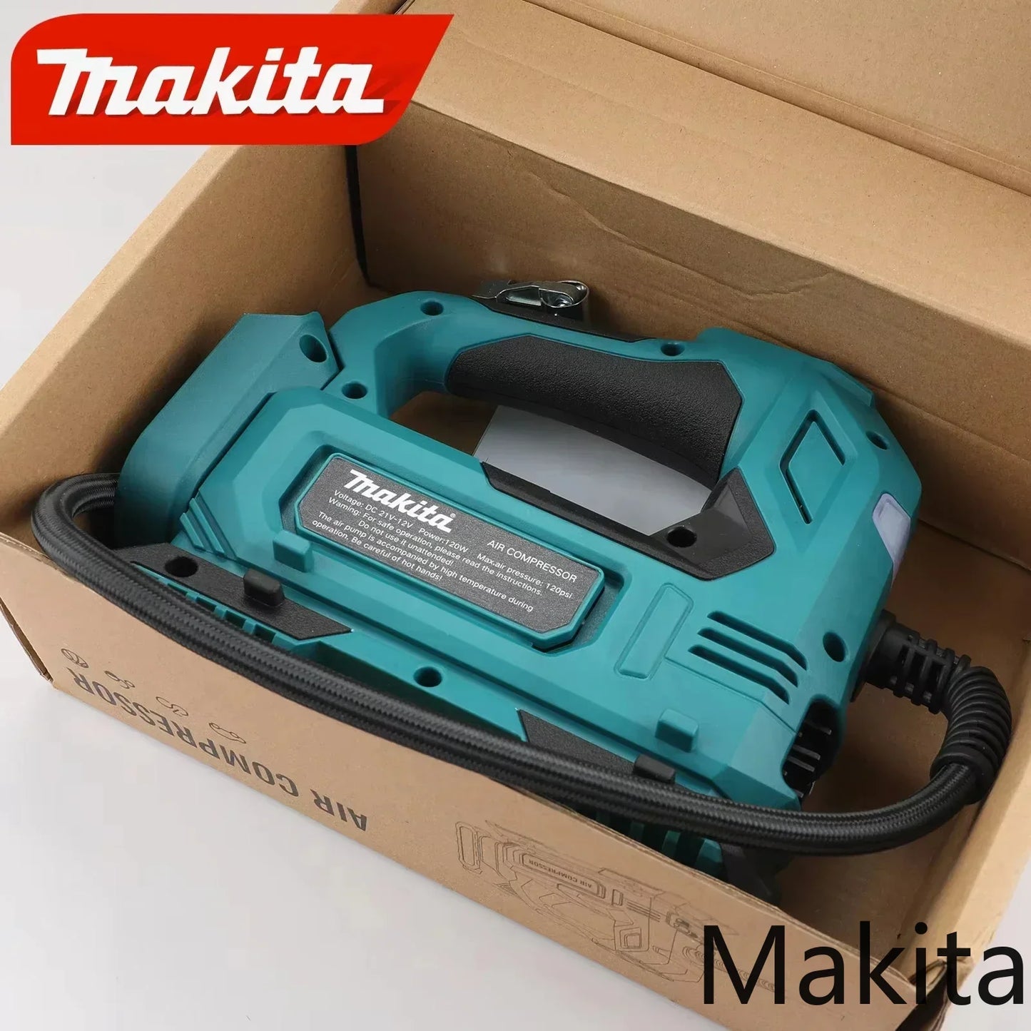 Makita DYS60 Automatic Cordless Inflator Electric Air Pump Handheld Car Tire Air Compressor For Makita 18V Battery