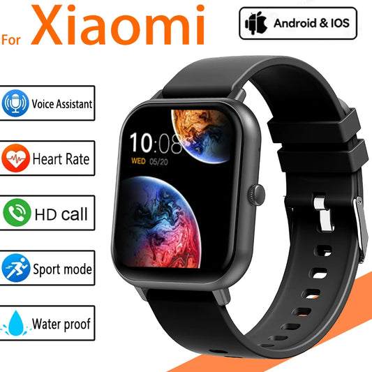 BOXUXING 1.83'' AMOLED Smartwatch