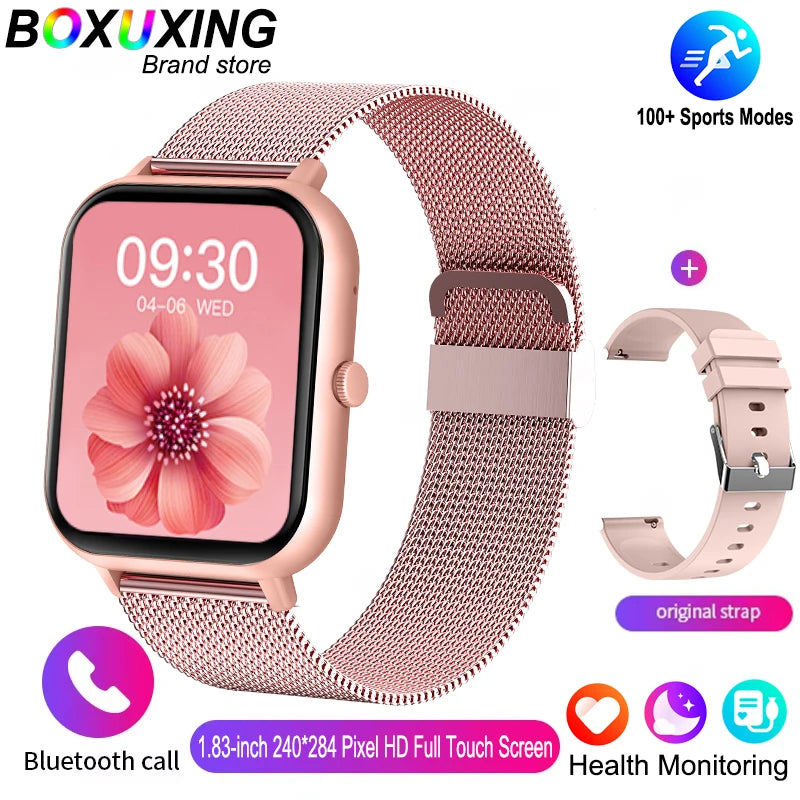 BOXUXING 1.83'' AMOLED Smartwatch
