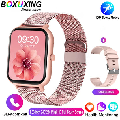 BOXUXING 1.83'' AMOLED Smartwatch