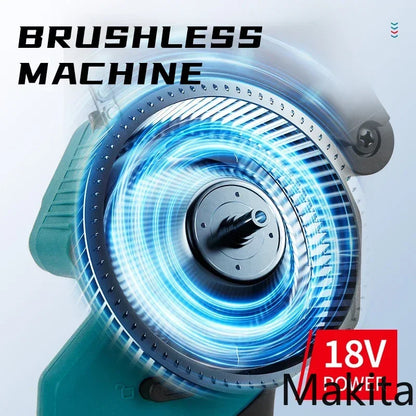 MAKITA Japan Makita electric chainsaw UC100 rechargeable branch pruning 4 inch wood workshop DIY with 12V lithium electric loggi