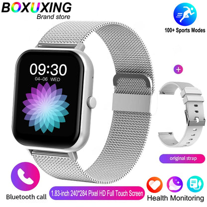 BOXUXING 1.83'' AMOLED Smartwatch