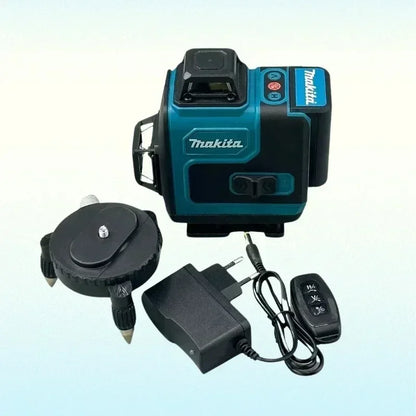 Makita 16-Line Laser Level Green Line Self-Leveling 360 Vertical Cross Super Powerful Green Beam High-precision Portable