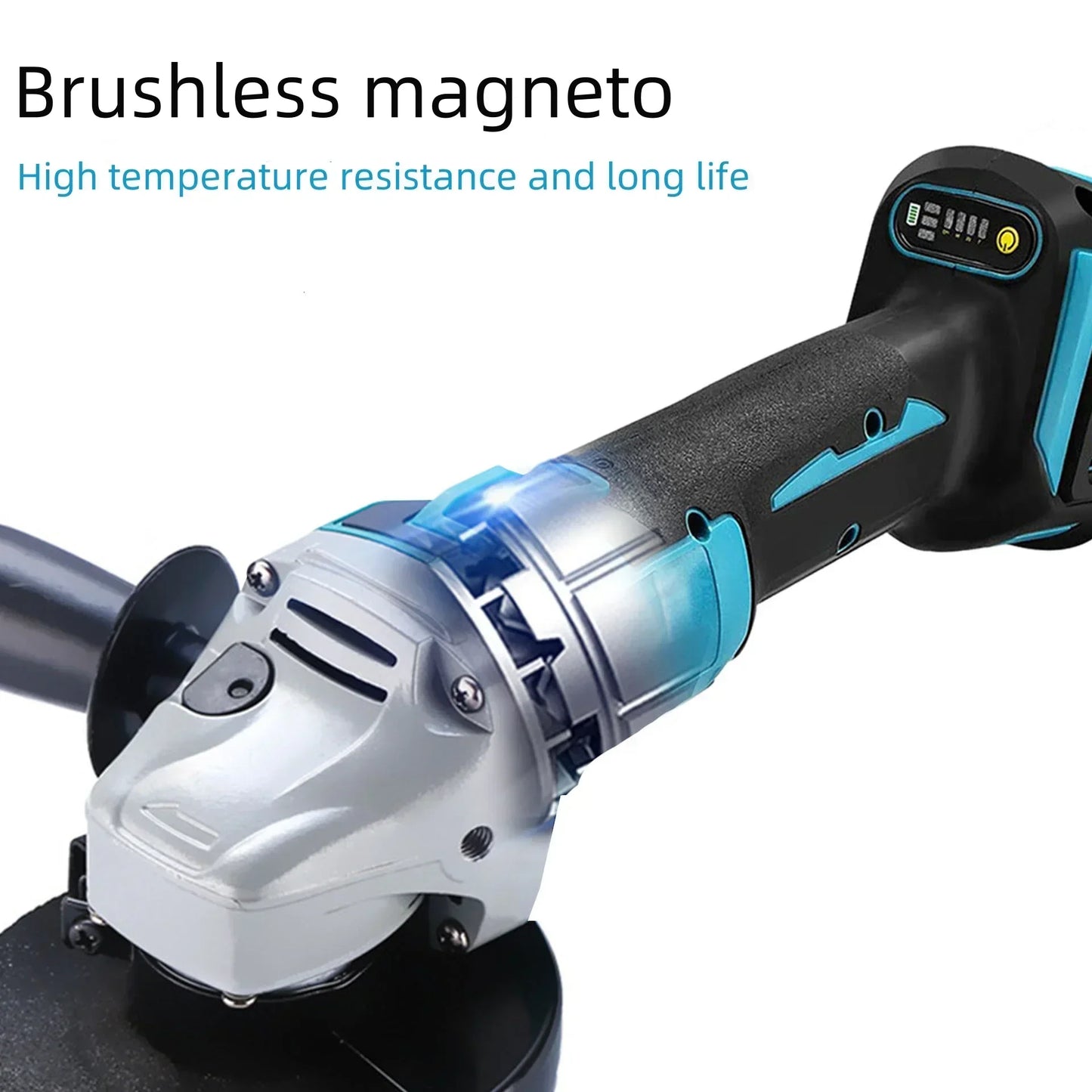 New Makita DGA404 18V Brushless Electric Angle Grinder 125mm Cordless Grinder Metal Wood Grinding Polishing Cutting Power Tool