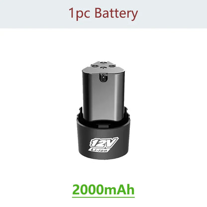 NEW Universal 12V High Capacity Rechargeable Lithium-Ion Battery for Electric Screwdriver Electric Drill Mini Angle Grinder Tool