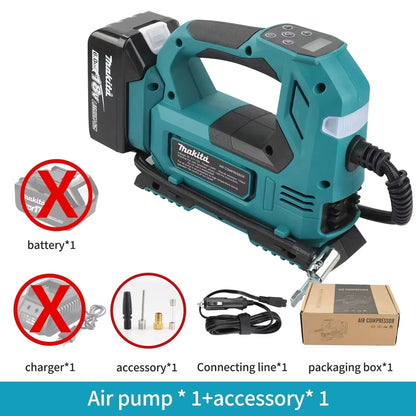 Makita DYS60 Automatic Cordless Inflator Electric Air Pump Handheld Car Tire Air Compressor For Makita 18V Battery
