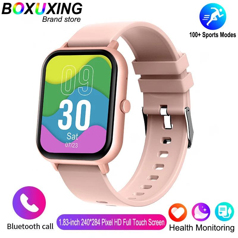 BOXUXING 1.83'' AMOLED Smartwatch